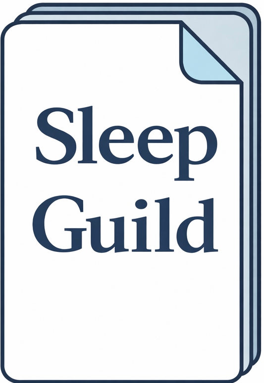 SleepGuildPDF
A Scientific Framework for Sleep Environment Design